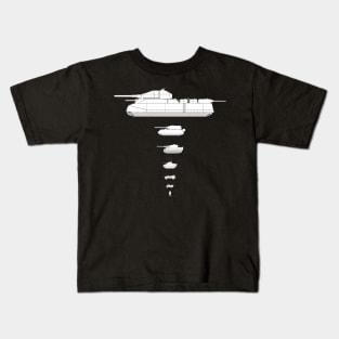 What a big Ratte! German technique WW2 Kids T-Shirt